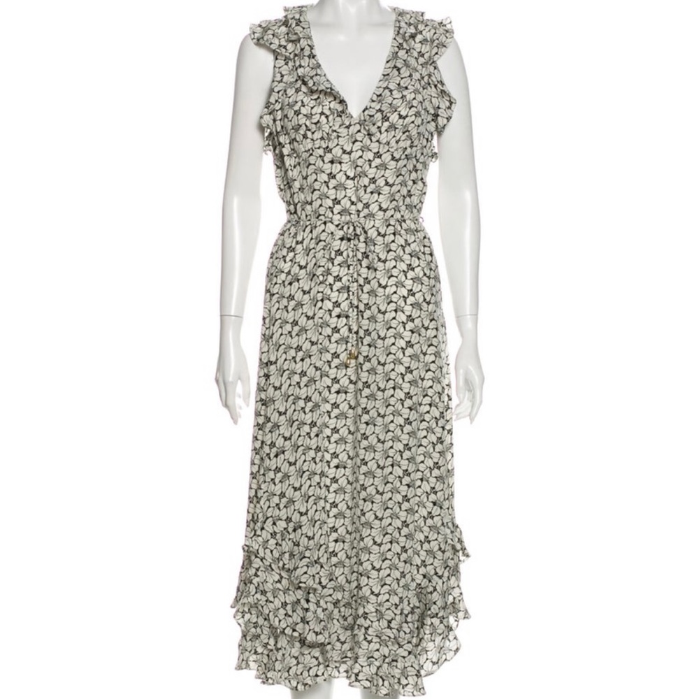 Zimmerman Silk Ruffle Dress, size 8